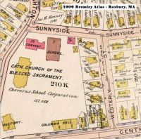 SCHULER, Mathias and Family
1906 Bromley Atlas Property Map