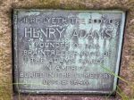 ADAMS, Henry - Grave Memorial Marker
Hancock Cemetery, Quincy, Norfolk, Massachusetts, USA