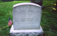 SCHULER KILMARX, CRIMINS Grave Stone (back)
Forest Hills Cemetery Jamaica Plains, Suffolk, Massachusetts, USA 
