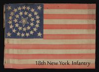 MILITARY - CIVIL WAR - New York 18th Infantry Regiment Veteran