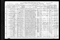 OUELLETTE, Joseph S and Family - 1910 US Federal Census
Brookline, Hillsbourgh, New Hampshire (page 3 of 11)