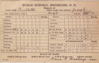 OUELLETTE, Joseph Walter
9th Grade (Year I) Report Card