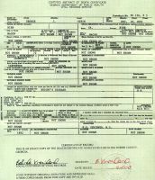 STEIN, George Joseph Death Certificate
Macon, Bibb, Georgia, USA 