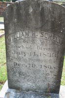 SCHELL, William H - Gravestone
Honeysuckle Ridge, Rose Hill Cemetery, Macon, Bibb, Georgia, USA