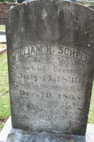 SCHELL, William H - Gravestone
Honeysuckle Ridge, Rose Hill Cemetery, Macon, Bibb, Georgia, USA