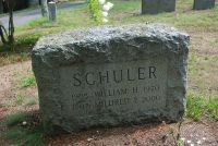 SCHULER, William H and Mildred (Mitchell) Grave
Prospect Hill Cemetery, Millis, Norfolk, Massachusetts