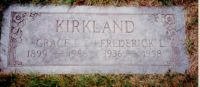 THOMAS, Grace and Son Frederick KIRKLAND Grave
From Norman Schuler Collection