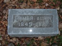 VAN VALKENBURG, Emmer Gravestone
Oak View Cemetery, Frankfort, Herkimer, New York, USA