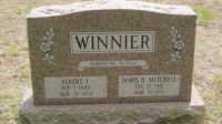 WINNIER, Albert and Doris (Mitchell) Grave
Prospect Hill Cemetery, Millis, MA