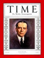 YOUNG, Owen D. - Time Man of the Year 1925